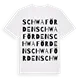 Schwaförden ordlek t-shirt