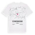 Schwerinsdorf karta t-shirt