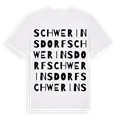 Schwerinsdorf ordlek t-shirt