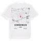 Schwüblingsen karta t-shirt