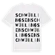 Schwüblingsen ordlek t-shirt