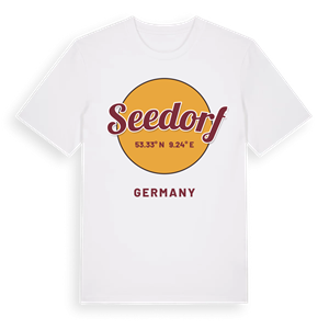 Seedorf cirkel t-shirt – ekologisk bomull t-shirt från Pinshirt