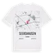 Seershausen karta t-shirt