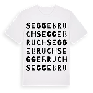 Seggebruch ordlek t-shirt – ekologisk bomull t-shirt från Pinshirt
