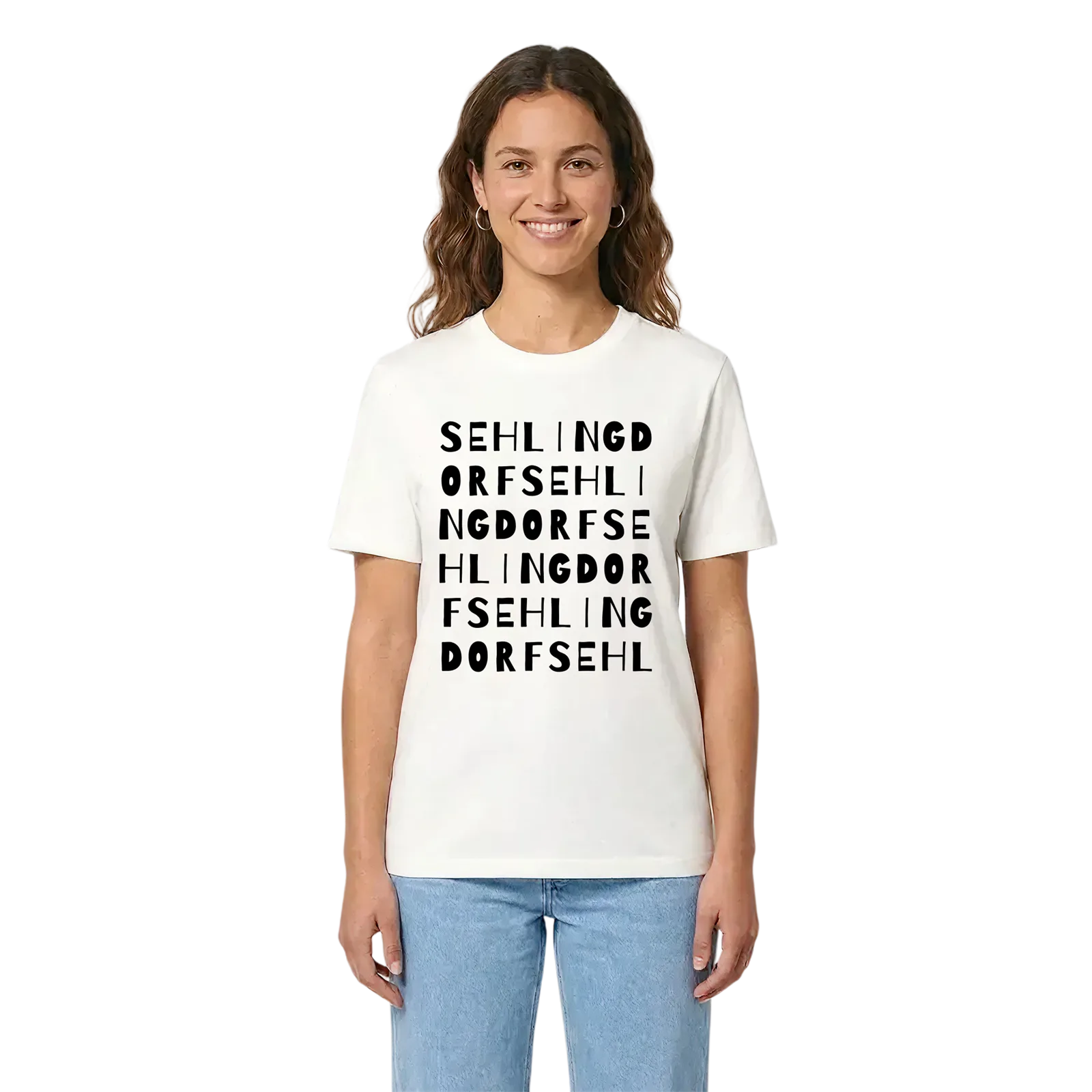 Sehlingdorf ordlek t-shirt – White, i miljö