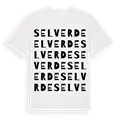 Selverde ordlek t-shirt