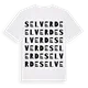 Selverde ordlek t-shirt