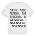 Seulingen ordlek t-shirt