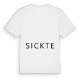 Jag älskar Sickte t-shirt stort tryck