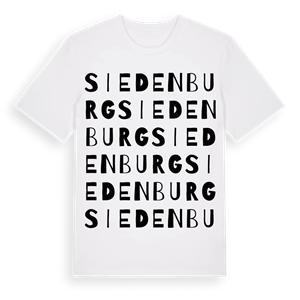 Siedenburg ordlek t-shirt – ekologisk bomull t-shirt från Pinshirt