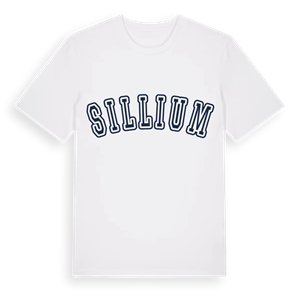 Sillium college t-shirt – ekologisk bomull t-shirt från Pinshirt