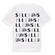 Sillium ordlek t-shirt