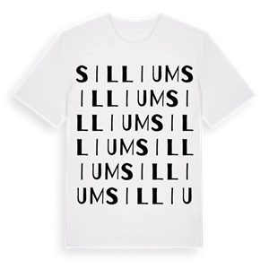 Sillium ordlek t-shirt – ekologisk bomull t-shirt från Pinshirt