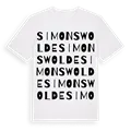 Simonswolde ordlek t-shirt