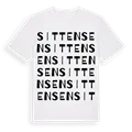 Sittensen ordlek t-shirt