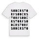 Soderstorf ordlek t-shirt