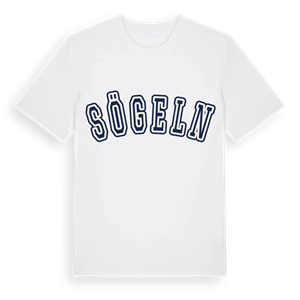Sögeln college t-shirt – ekologisk bomull t-shirt från Pinshirt