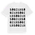 Sögeln ordlek t-shirt