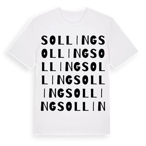 Solling ordlek t-shirt – ekologisk bomull t-shirt från Pinshirt