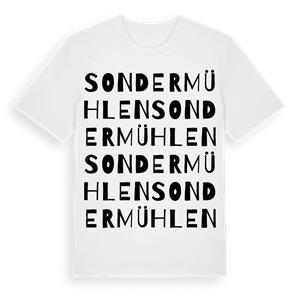 Sondermühlen ordlek t-shirt – ekologisk bomull t-shirt från Pinshirt