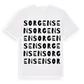Sorgensen ordlek t-shirt