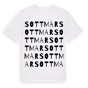 Sottmar ordlek t-shirt – ekologisk bomull t-shirt från Pinshirt