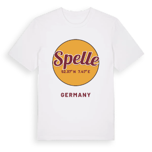 Spelle cirkel t-shirt – ekologisk bomull t-shirt från Pinshirt