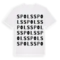 Spols ordlek t-shirt