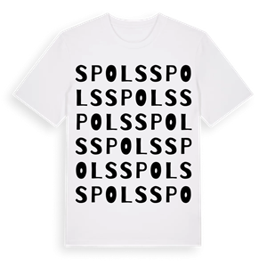 Spols ordlek t-shirt – ekologisk bomull t-shirt från Pinshirt