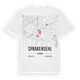 Sprakensehl karta t-shirt