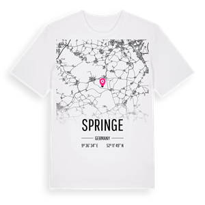 Springe karta t-shirt – ekologisk bomull t-shirt från Pinshirt