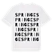 Springe ordlek t-shirt
