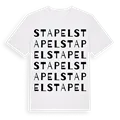 Stapel ordlek t-shirt