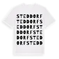 Steddorf ordlek t-shirt