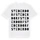 Stederdorf ordlek t-shirt