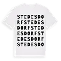 Stedesdorf ordlek t-shirt