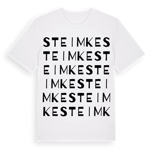 Steimke ordlek t-shirt – ekologisk bomull t-shirt från Pinshirt