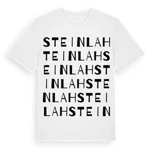 Steinlah ordlek t-shirt – ekologisk bomull t-shirt från Pinshirt
