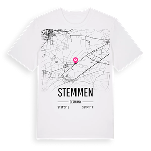 Stemmen karta t-shirt – ekologisk bomull t-shirt från Pinshirt