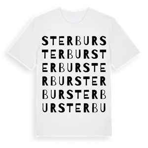 Sterbur ordlek t-shirt – ekologisk bomull t-shirt från Pinshirt