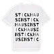 Stickhausen ordlek t-shirt