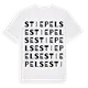 Stiepelse ordlek t-shirt
