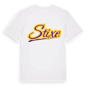 Stixe baseball t-shirt – ekologisk bomull t-shirt från Pinshirt