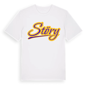 Störy baseball t-shirt – ekologisk bomull t-shirt från Pinshirt
