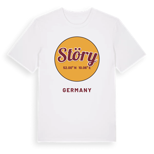 Störy cirkel t-shirt – ekologisk bomull t-shirt från Pinshirt