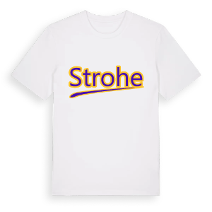 Strohe baseball t-shirt – ekologisk bomull t-shirt från Pinshirt