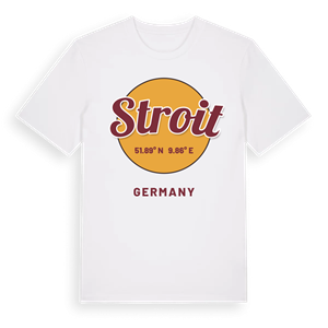 Stroit cirkel t-shirt – ekologisk bomull t-shirt från Pinshirt
