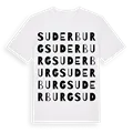 Suderburg ordlek t-shirt