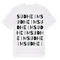 Sudheim ordlek t-shirt
