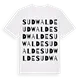 Sudwalde ordlek t-shirt